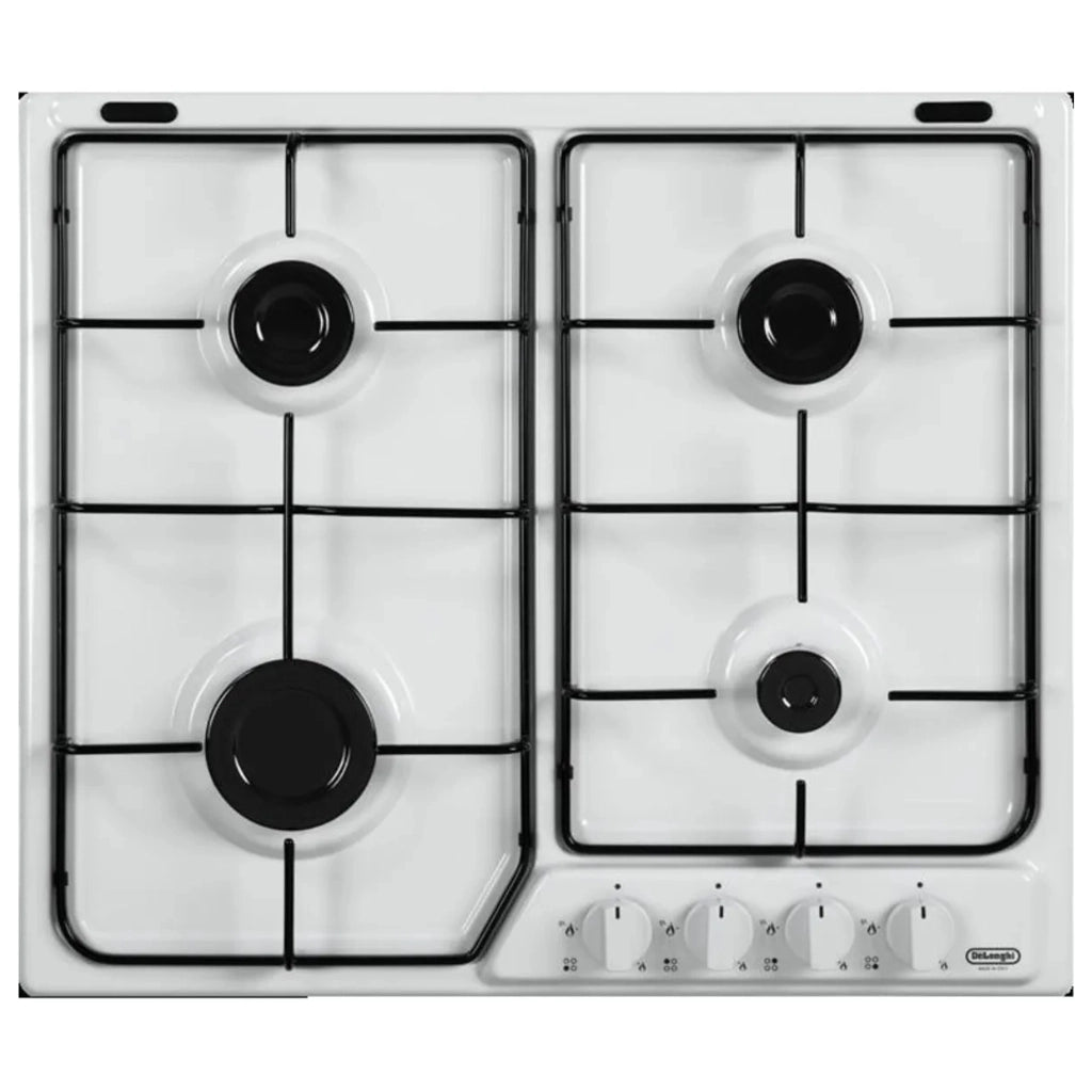 De’longhi ybf46asv piano cottura bianco da incasso gas 4 fornello(i) da 60 cm - ybf 46 asv - 8004399036925