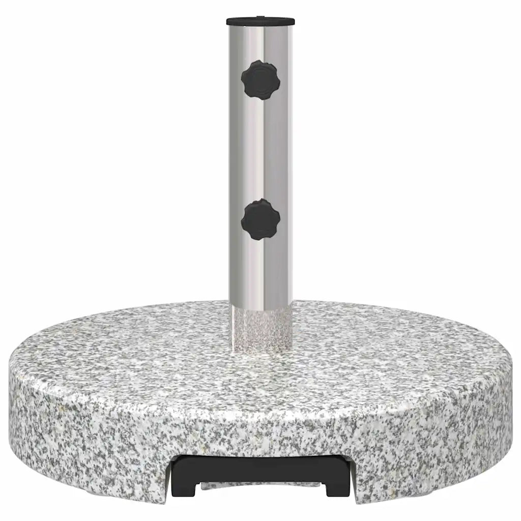 Base per ombrellone-Supporto per ombrellone Grigio ? 45 x 37.5 cm Granito
