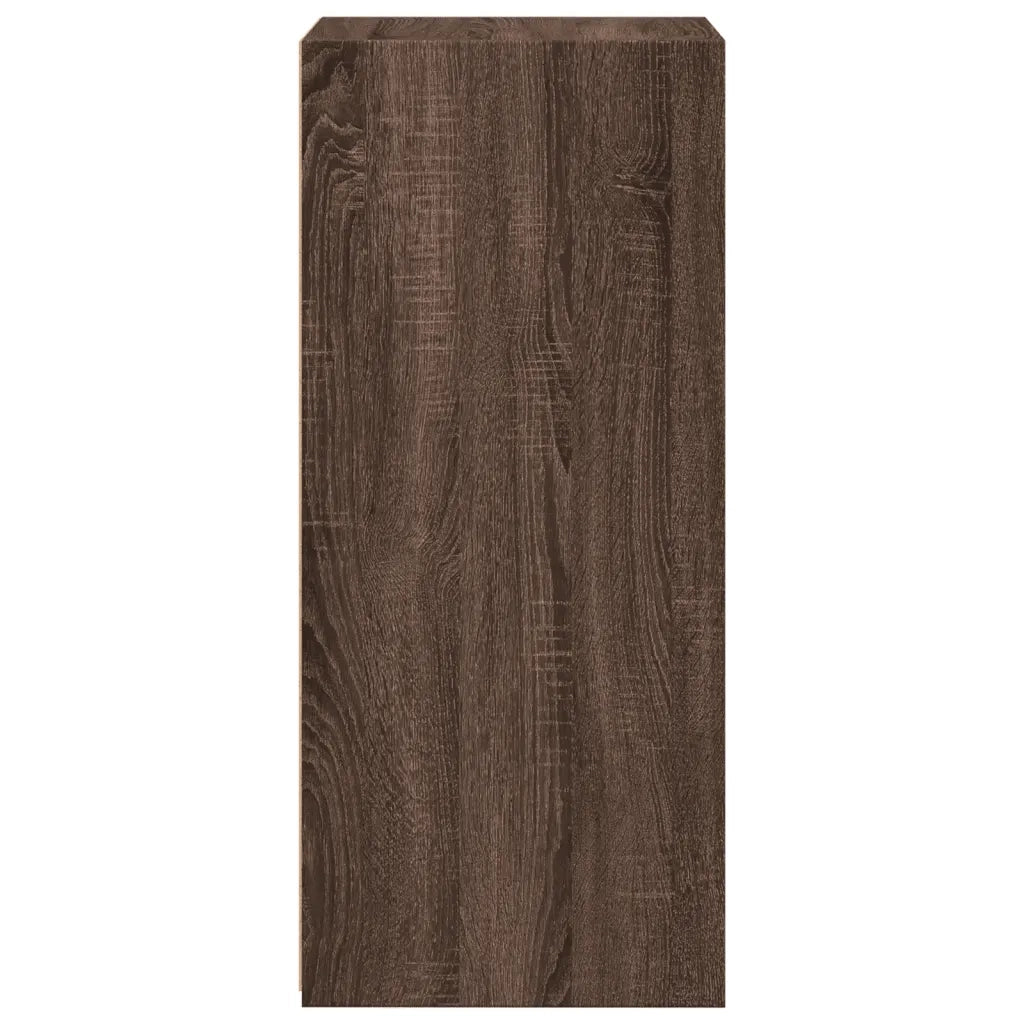 Credenza Rovere Marrone 45x41x93 cm in Legno Multistrato 846361