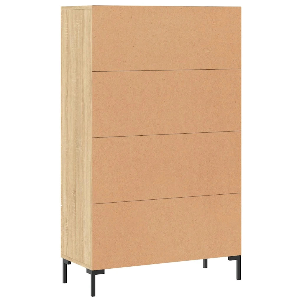 Credenza | Madia | Buffet da pranzo | Armadio da pranzo Rovere Sonoma 69,5x31x115 cm in Legno Multistrato