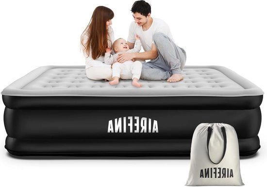 Letto aereazione King opzionabile con pompa elettrica integrata - materasso a doppia camera aereazione - autoinflazione-sfinitazione - campeggio portatile - uso domestico