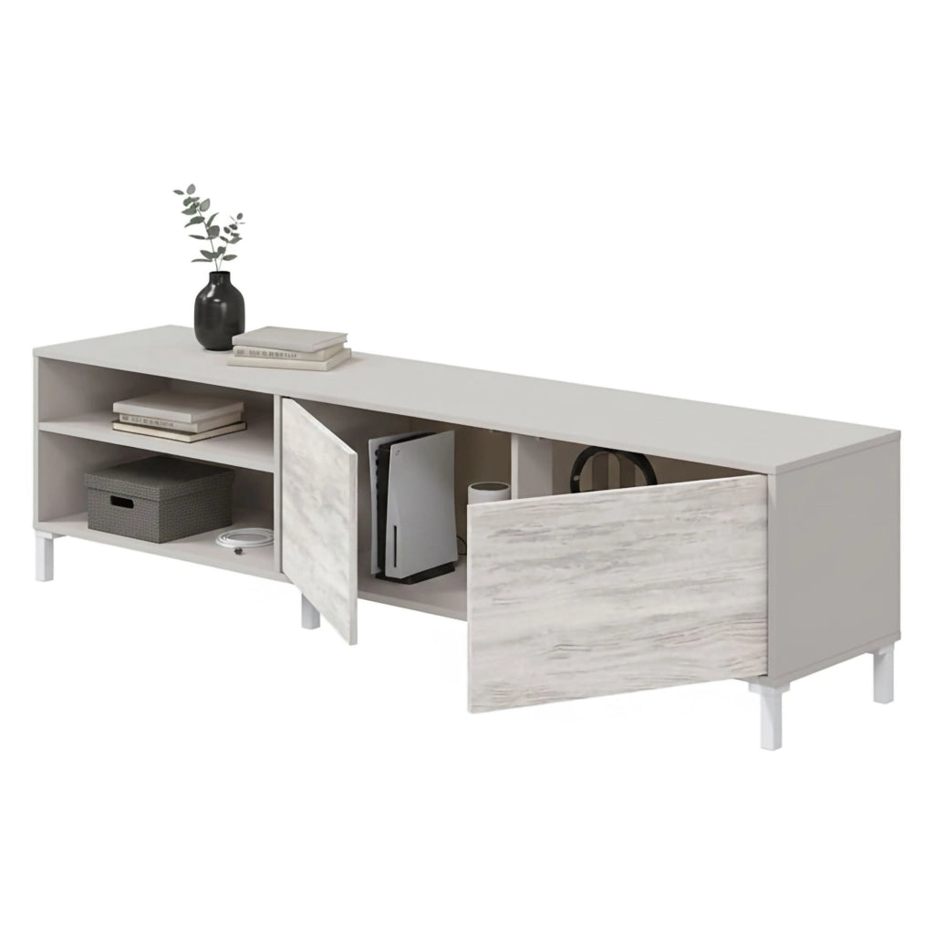 Nociglia, Mobile Porta tv Cassetti, 180x40x47h cm Beige