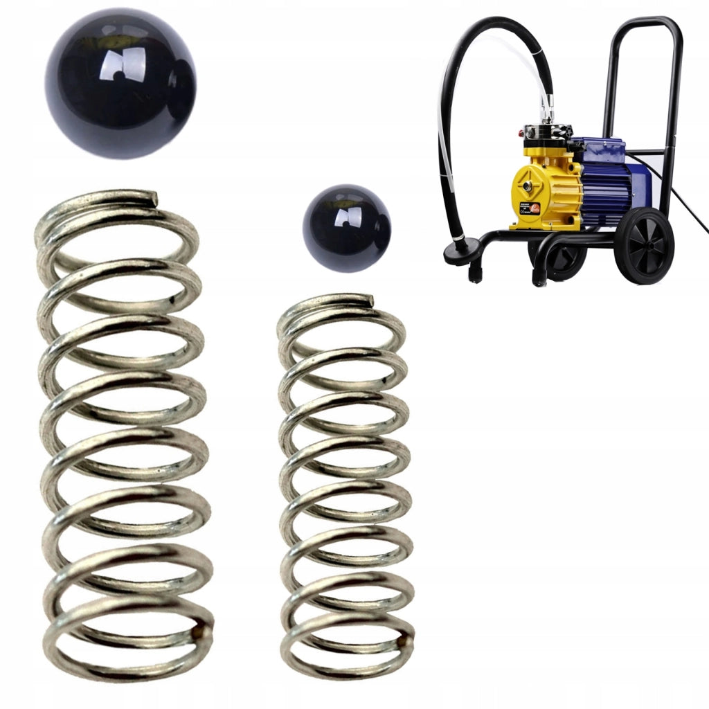 Kit di Riparazione Valvole Ingresso e Scarico Rosfix WK-SPR – Sfere di Tungsteno e Molle