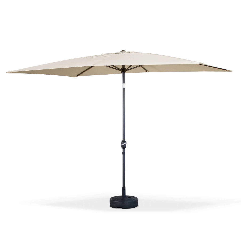 Ombrellone rettangolare, 2x3m, sabbia