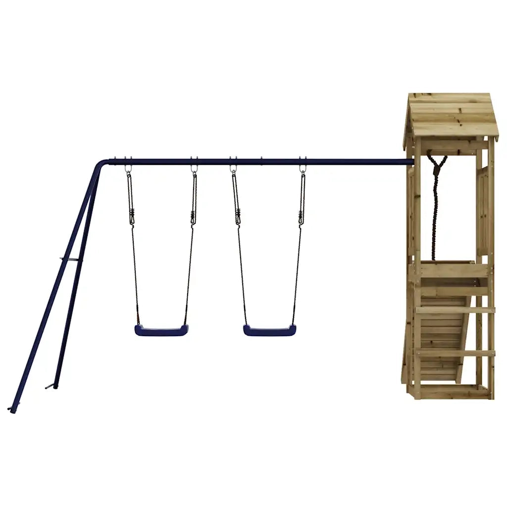 Set da Gioco da Esterno in Legno di Pino Impregnato 3155818