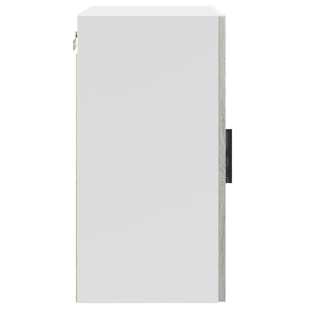 Pensili da Cucina 2 pz-Mobile Cucina da Parete Porto Grigio Sonoma in Legno Multistrato