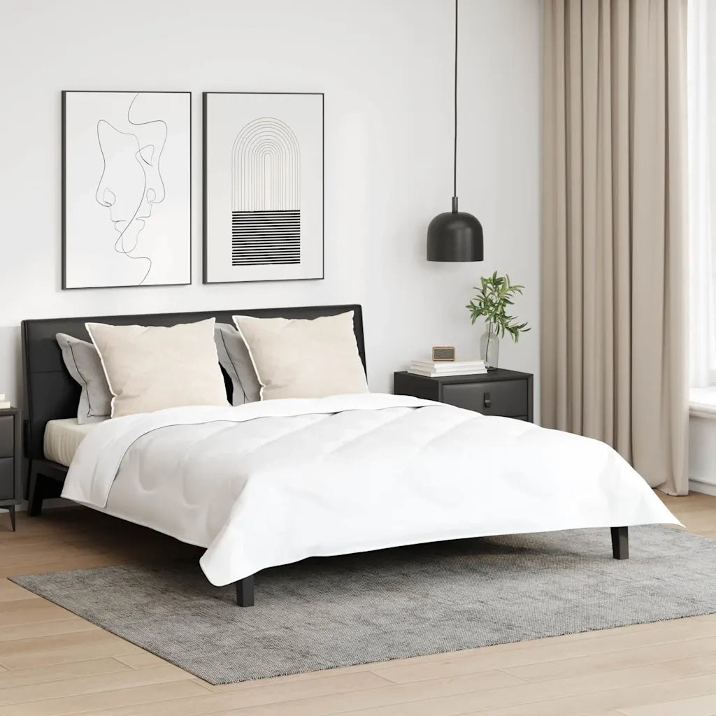Cuscino con cuscino 2 pcs Bianco 60 x 80 cm Piuma 42007692