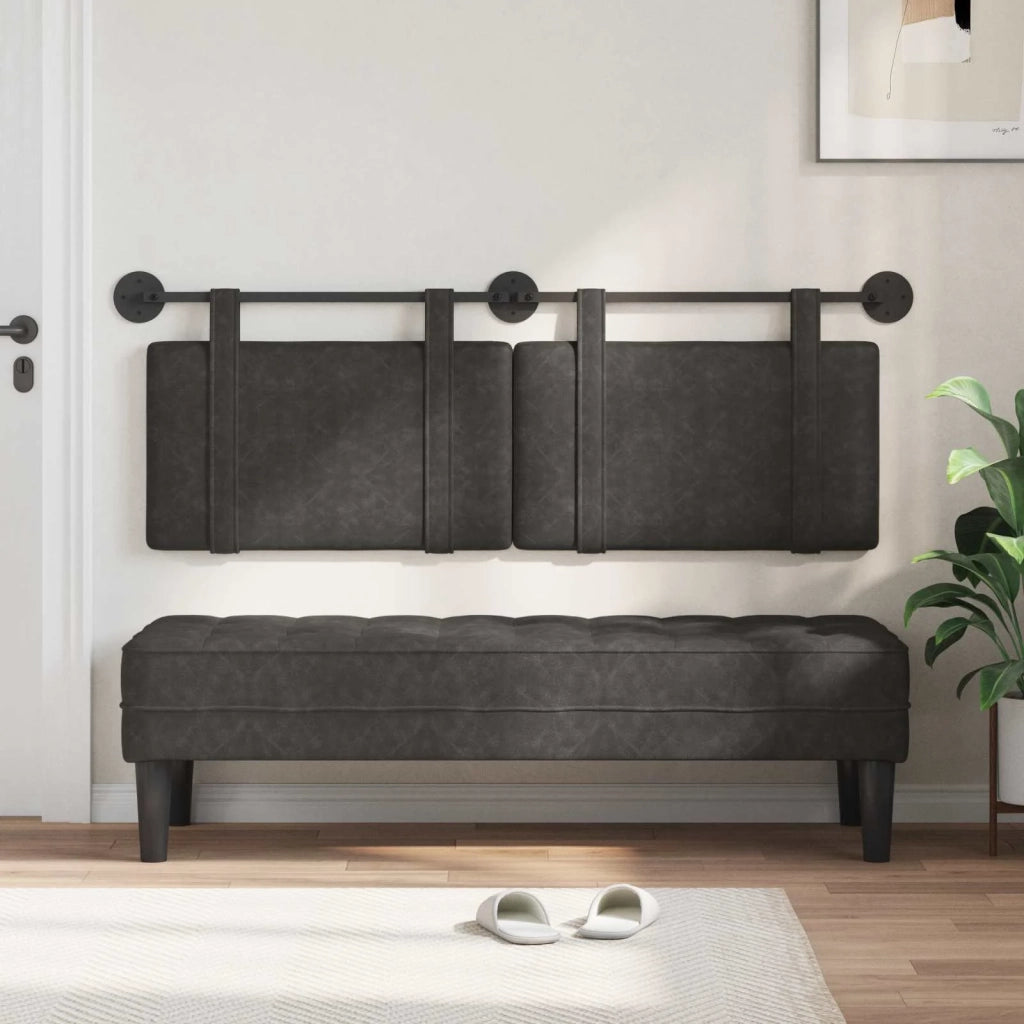Testiera sospesa Nero PU Antico 42031448