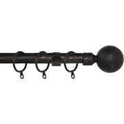 SCORRITENDA A STRAPPO 'SFERA' 120/210 cm - Nero/Oro