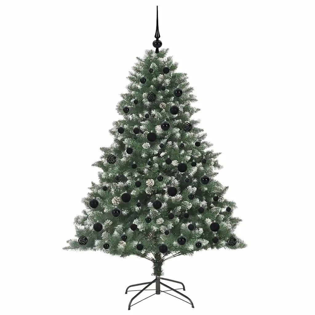 Albero di Natale artificiale con 300 LED Verde 180 cm 3395234