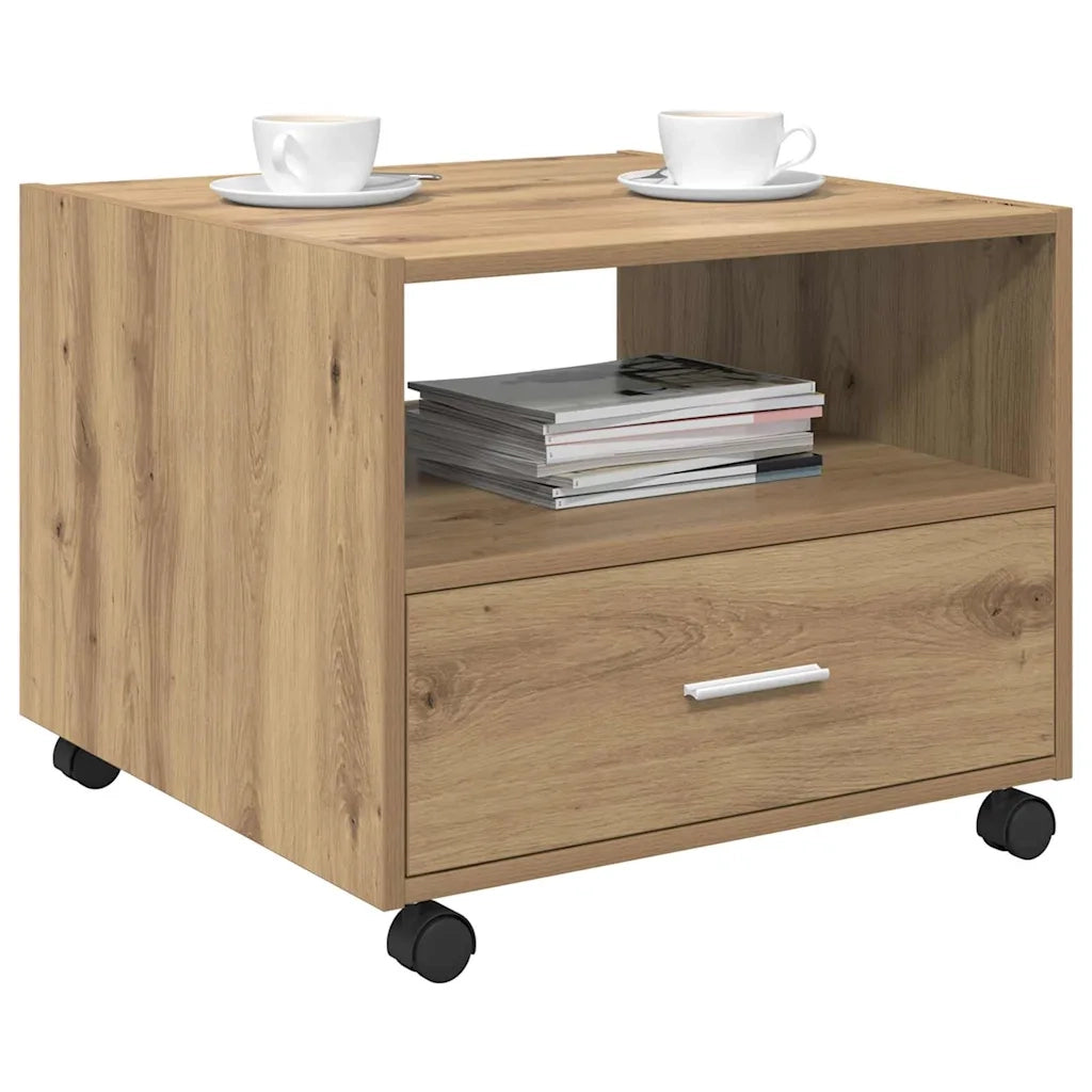 Tavolino da salotto Rovere artigianale 55 x 55 x 45cm 880469