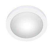 Plafoniera moderna Trio Condus bianca metallo Ø31,5cm IP44