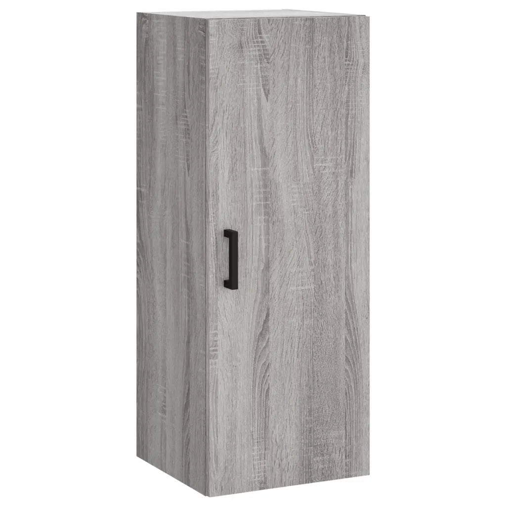 Armadietto a Muro | Mobile a Parete Grigio Sonoma 34,5x34x90 cm