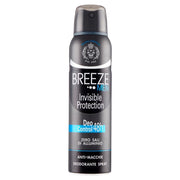 BREEZE DEO SPRAY 150 ML MEN INVISIBLE