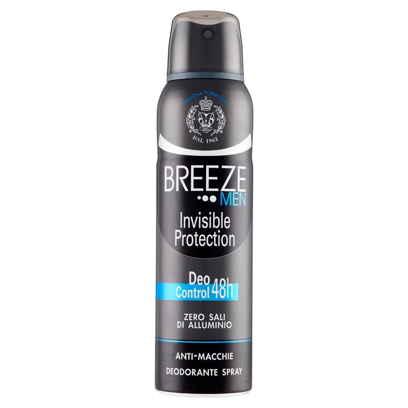 BREEZE DEO SPRAY 150 ML MEN INVISIBLE