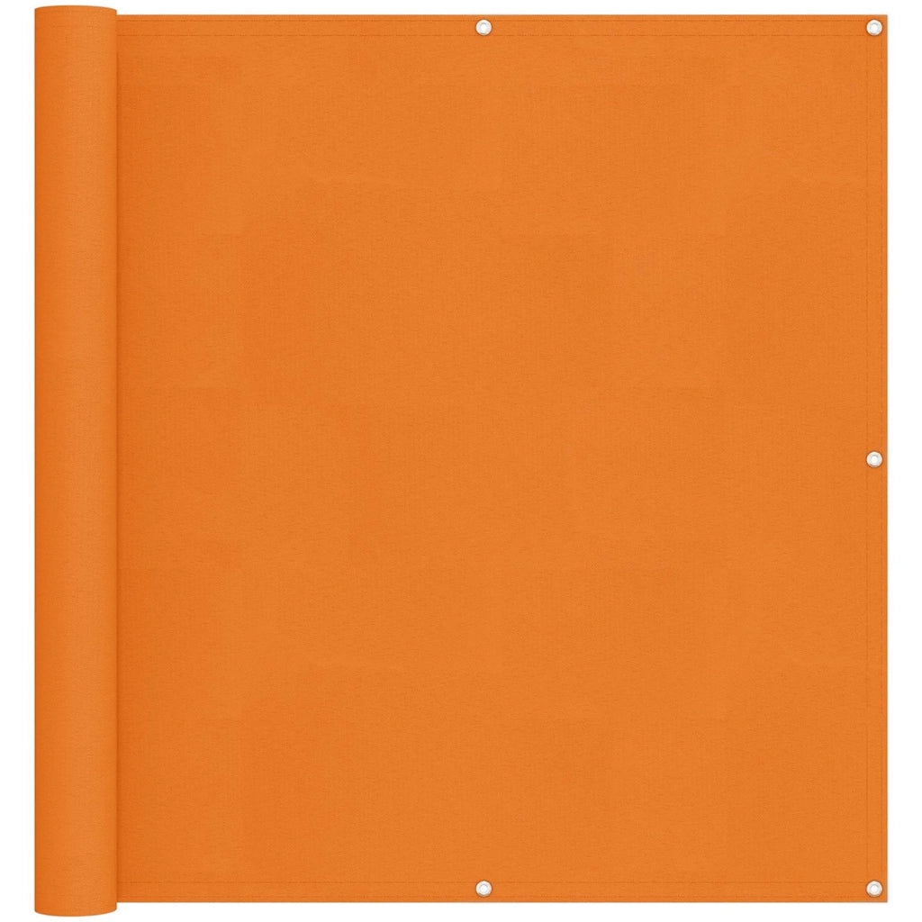 Schermo da balcone Arancione 110 x 800 cm Tessuto Oxford 42030843