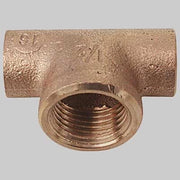 TEE BRONZO FEMMINA A SALDARE FEMMINA  22 x 3/4 x 22     MADE IN ITALY