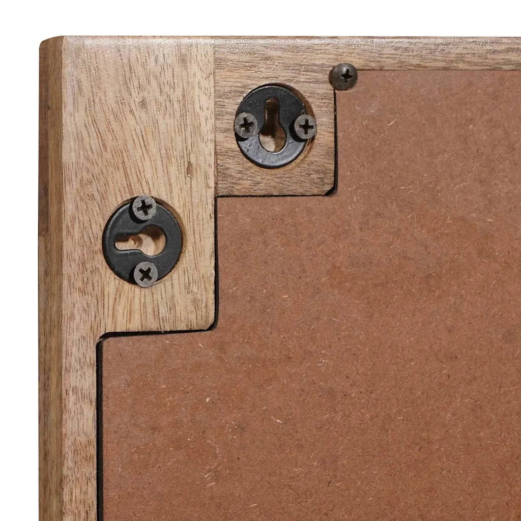 Specchio da Bagno | Specchio decorativo con specchio Marrone 50 x 2,5 x 70 cm