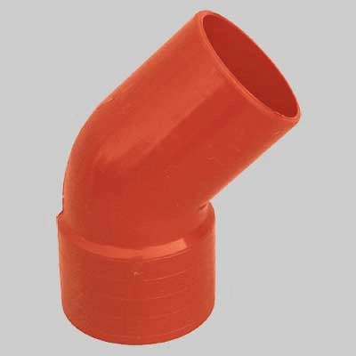 CURVA 45  ° PVC   EE ? 63     MADE IN ITALY