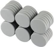 Magneti Neodymium - Forti e Versatili - Set da 36 - Grigio
