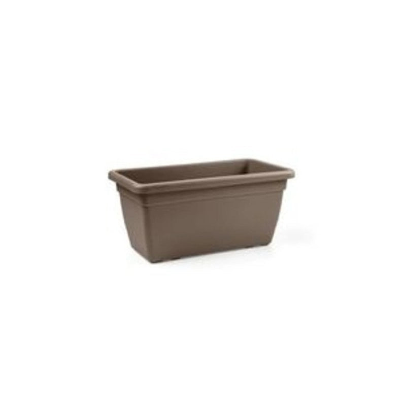FIORIERA ANTHEA RETTANGOLARE AVANA  60CM- 1,0 pz