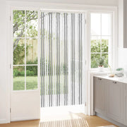 Tenda per insetti in chenille Grigio e Bianco 100 x 200 cm 42034457