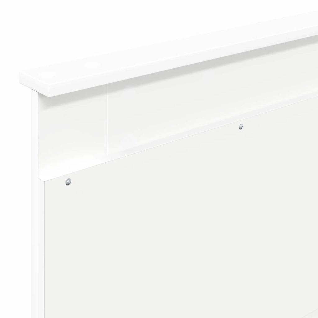 Testiera | Testata con Testiera | Testata Bianco 75 cm Legno multistrato