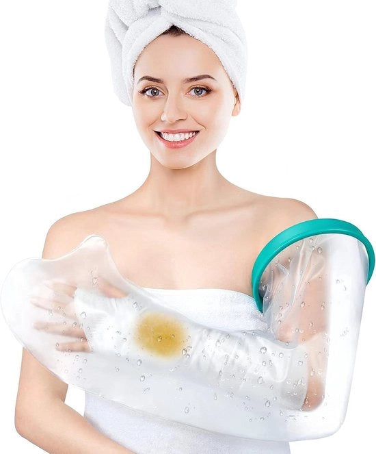 Protezione per braccio da gesso impermeabile per doccia - protezione per ferite per adulti - copertura per braccio doccia - per uomini e donne.
