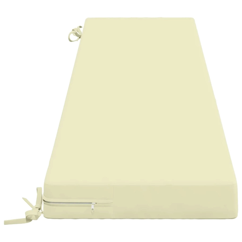 Cuscino per panchina SOEST 100% Poliestere Crema 949984