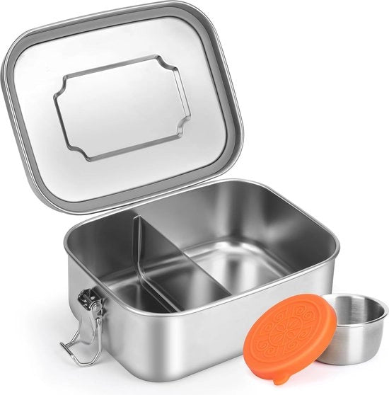Borsa da Picnic per Bambini e Adulti - Contenitore di Pane con Scatole per Scuola, Picnic e Viaggi