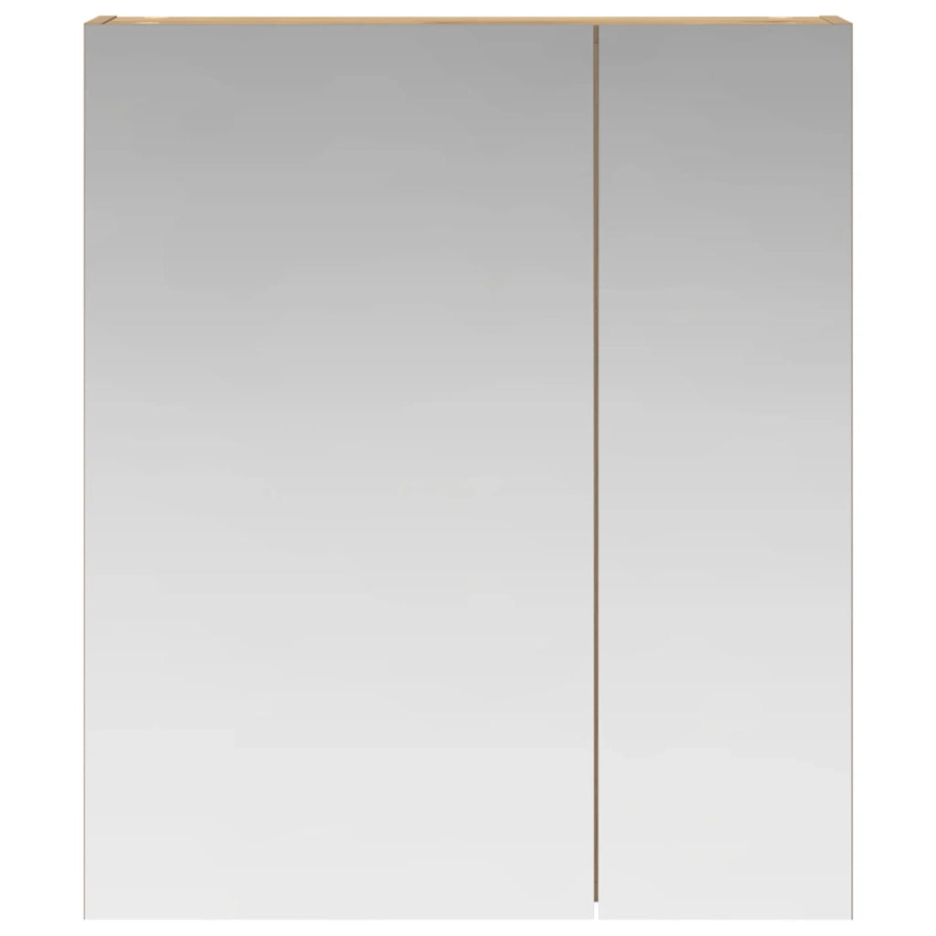 Mobiletto per specchio da bagno con porta Rovere Artigianale 889062
