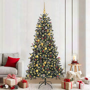 Albero di Natale artificiale con 300 LED Verde 210 cm