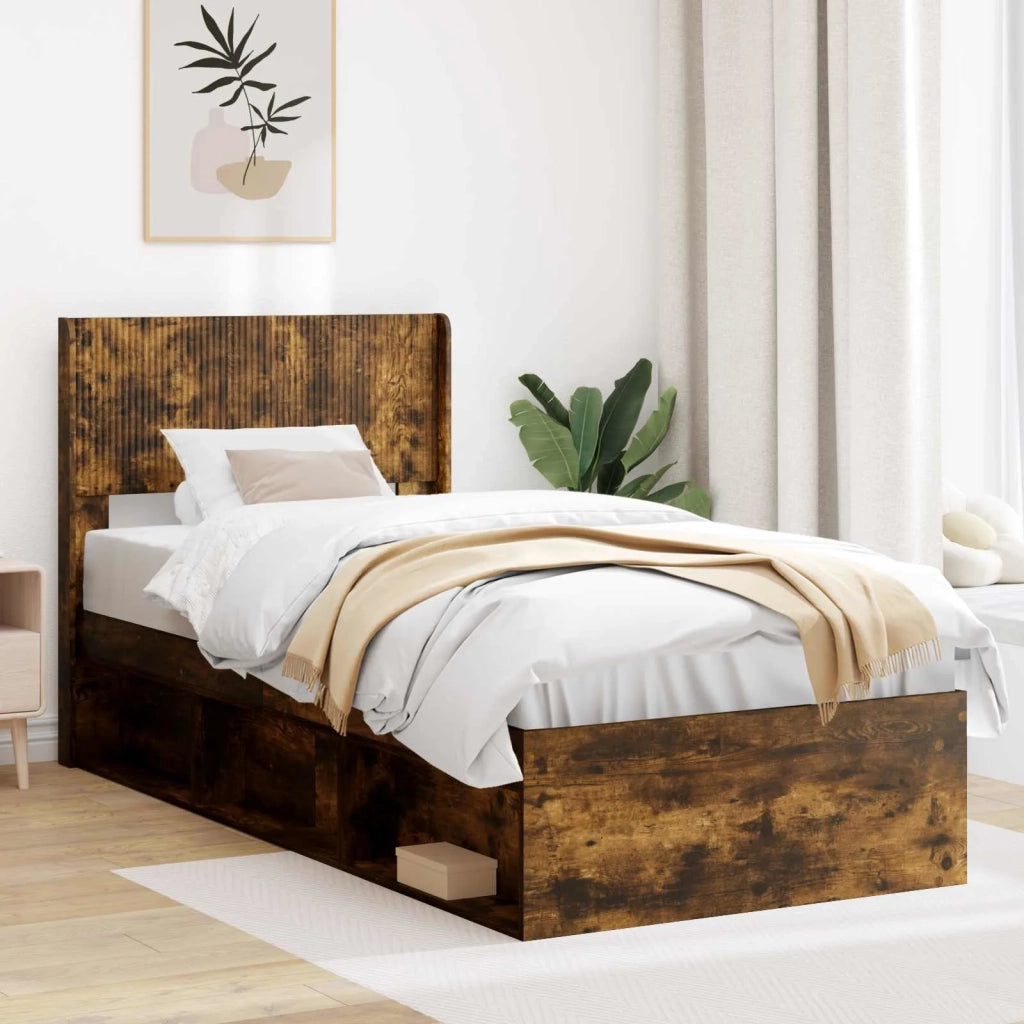 Testiera Letto Rovere Fumo PB 889730