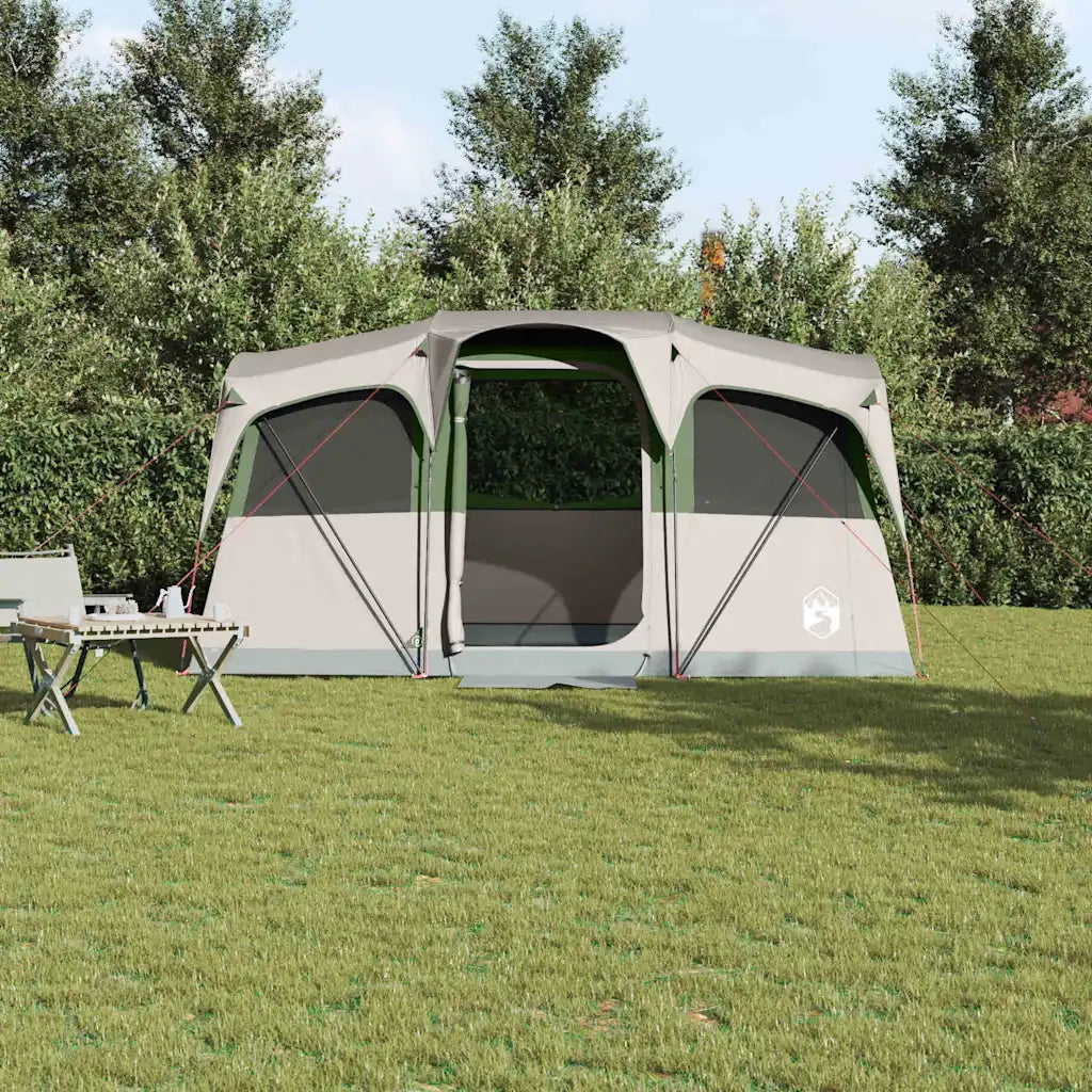 Tenda Familiare con tetto Bianco e Verde 435 x 255 x 216 cm 4100685