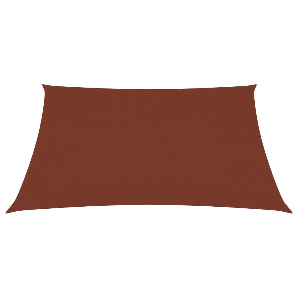 Vela ombreggiante rettangolare in tessuto Oxford 2,5 x 3,5 m terracotta 02_0009954