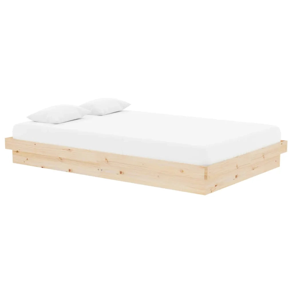 Giroletto-Struttura Letto in Legno Massello 120x190 cm Small Double 511840