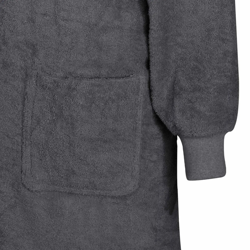 Felpa coperta KINN Antracite L Cotone 4100895