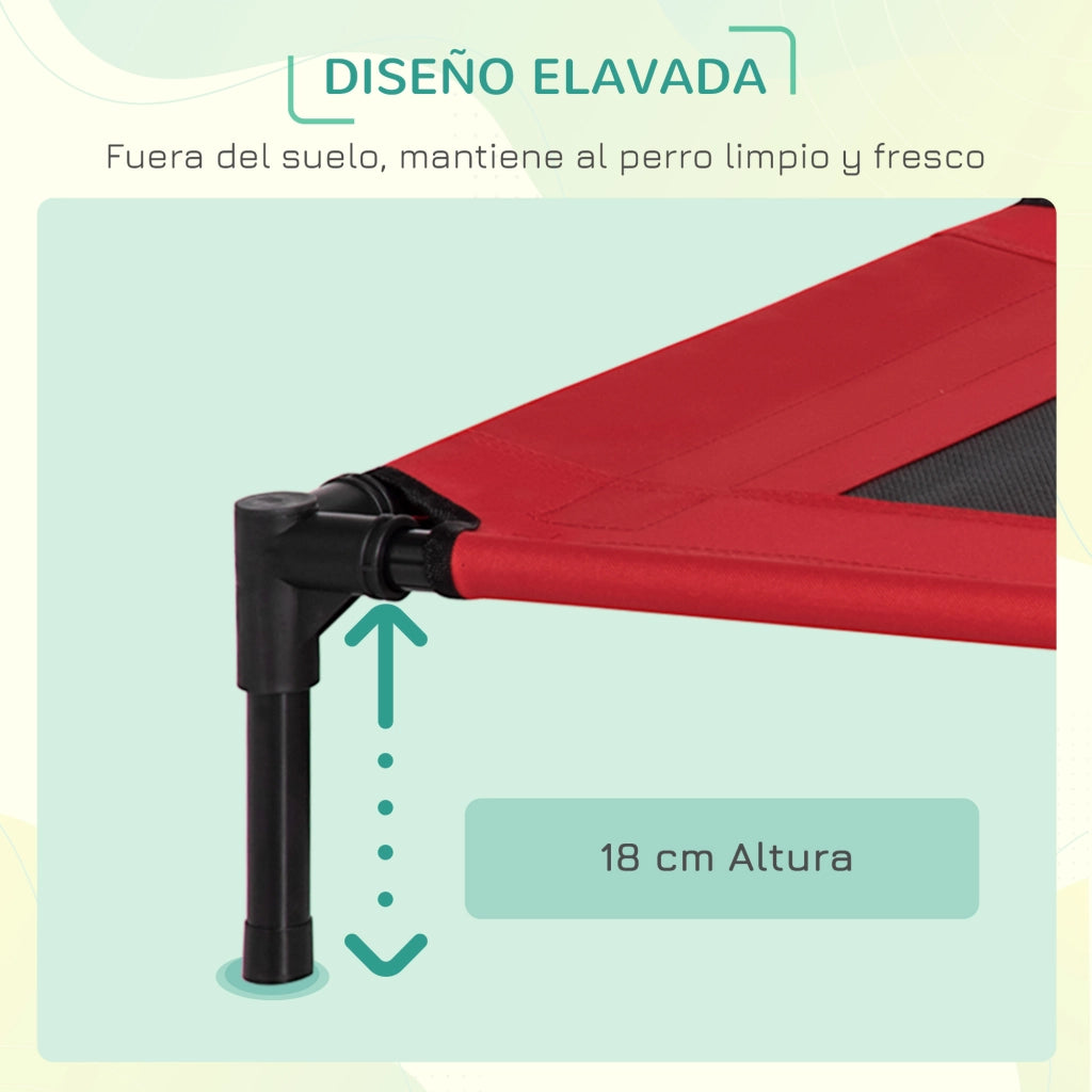 Cuscino Letto per Cani Gatti ¨C zephmum ¨C Rosso 76x61x18 cm