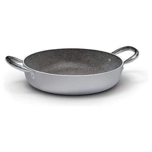 Ballarini 8003150517802 Linea 6900 Tegame Antiaderente in Alluminio con Rivestimento Karestone Adatto per Induzione 28 cm colore Nero