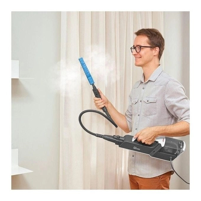 Polti SV650_Style Steam mop 0,5 L 1500 W Nero, Rosso, Bianco