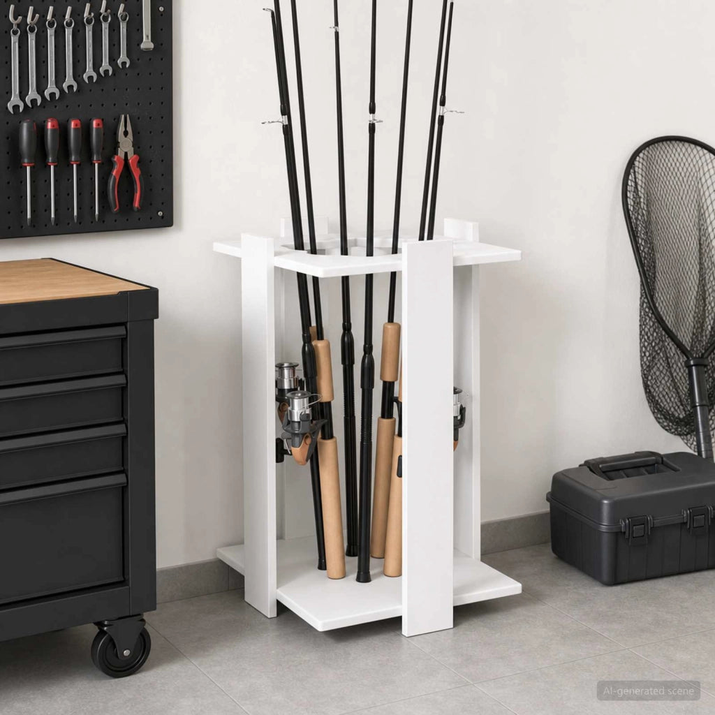 Supporto per canne da pesca Legno ingegnerizzato 3429725