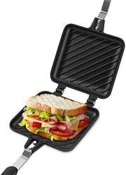 Frittello Sandwich Maker e Piatto Antiaderente per Panini e Colazione