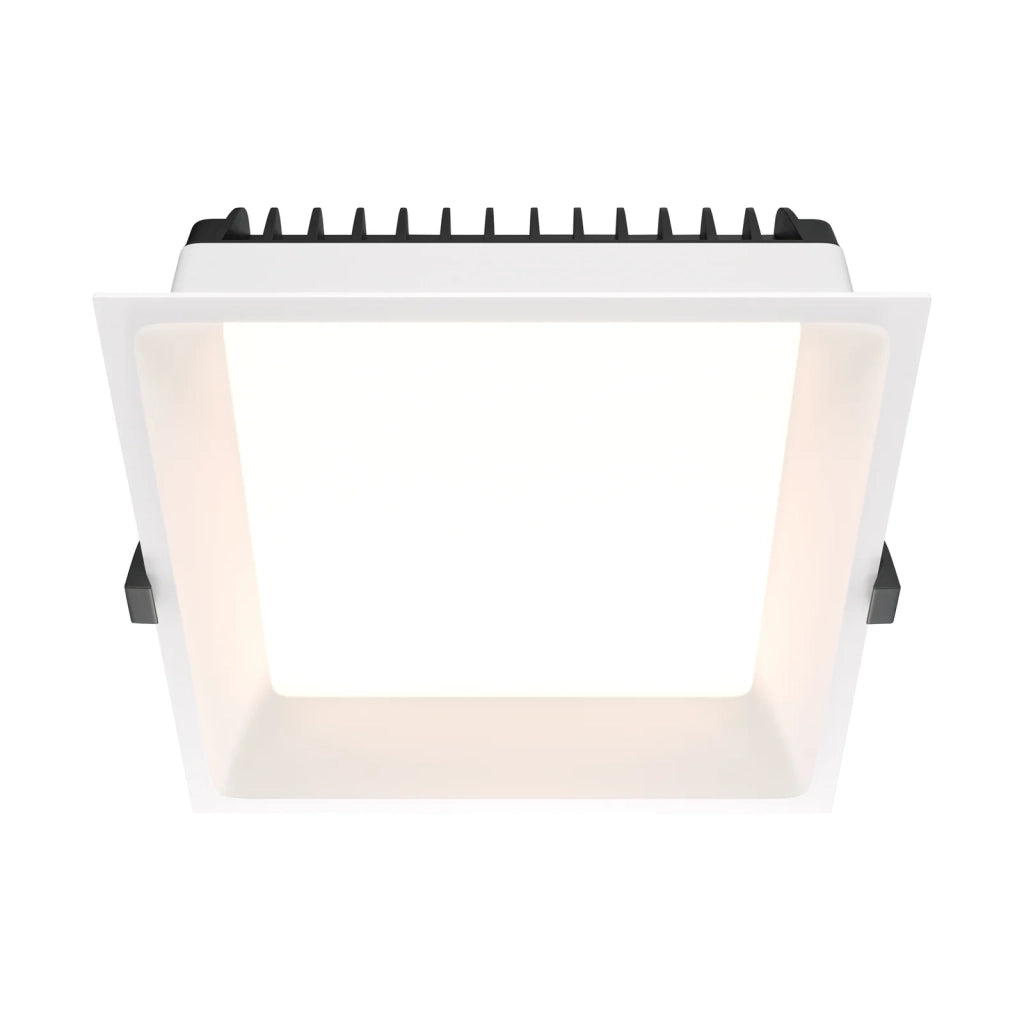 Maytoni Lampada da Incasso Okno 1 luce LED integrato bianco metallo