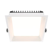 Maytoni Lampada da Incasso Okno 1 luce LED integrato bianco metallo