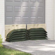 Sacchi di sabbia 100 pcs Verde 120 x 27 cm HDPE 42024174