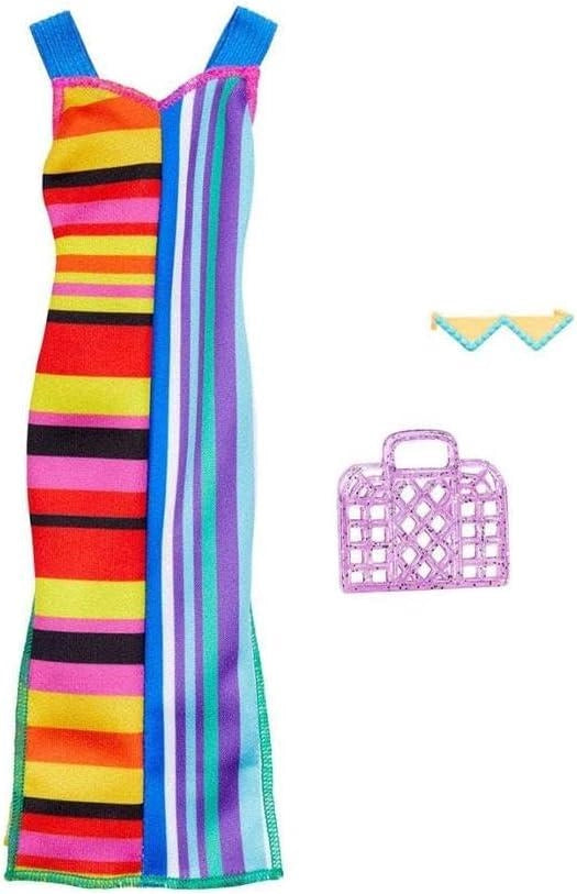 Barbie Abbigliamento Moda Look completo e accessori,Mattel,Ea 3+