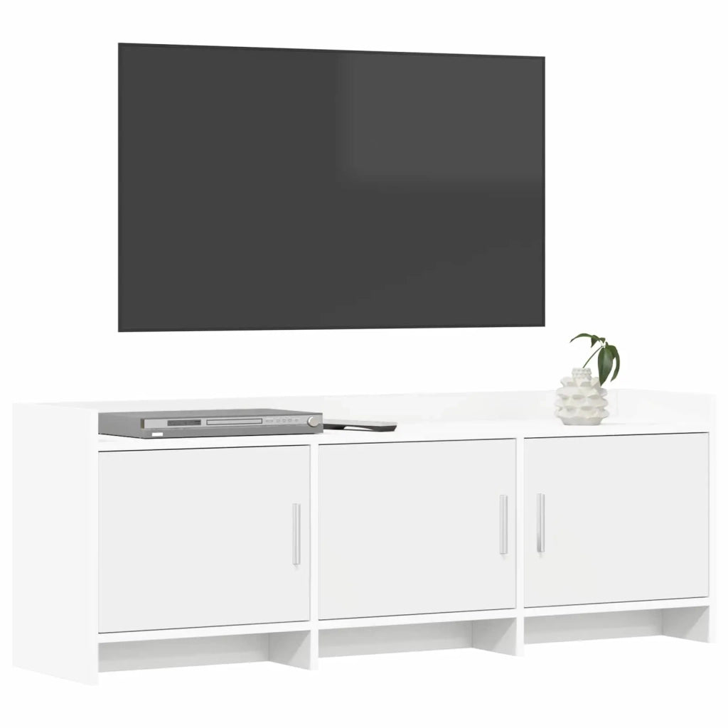 Mobile TV 130 x 33 x 47 cm Bianco Legno ingegnerizzato 8011195