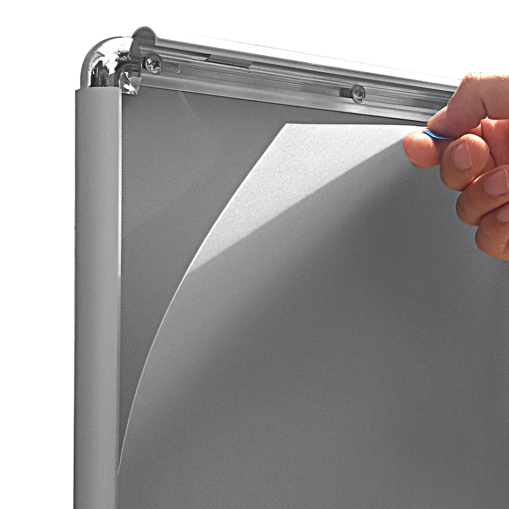 Porta Comunicazioni con cornice 70 x 100 linea Q System - Bifacciale