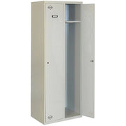 Armadietto in metallo Simon Rack con viti colore grigio prelaccato 1800x600x500 mm Made in Spain