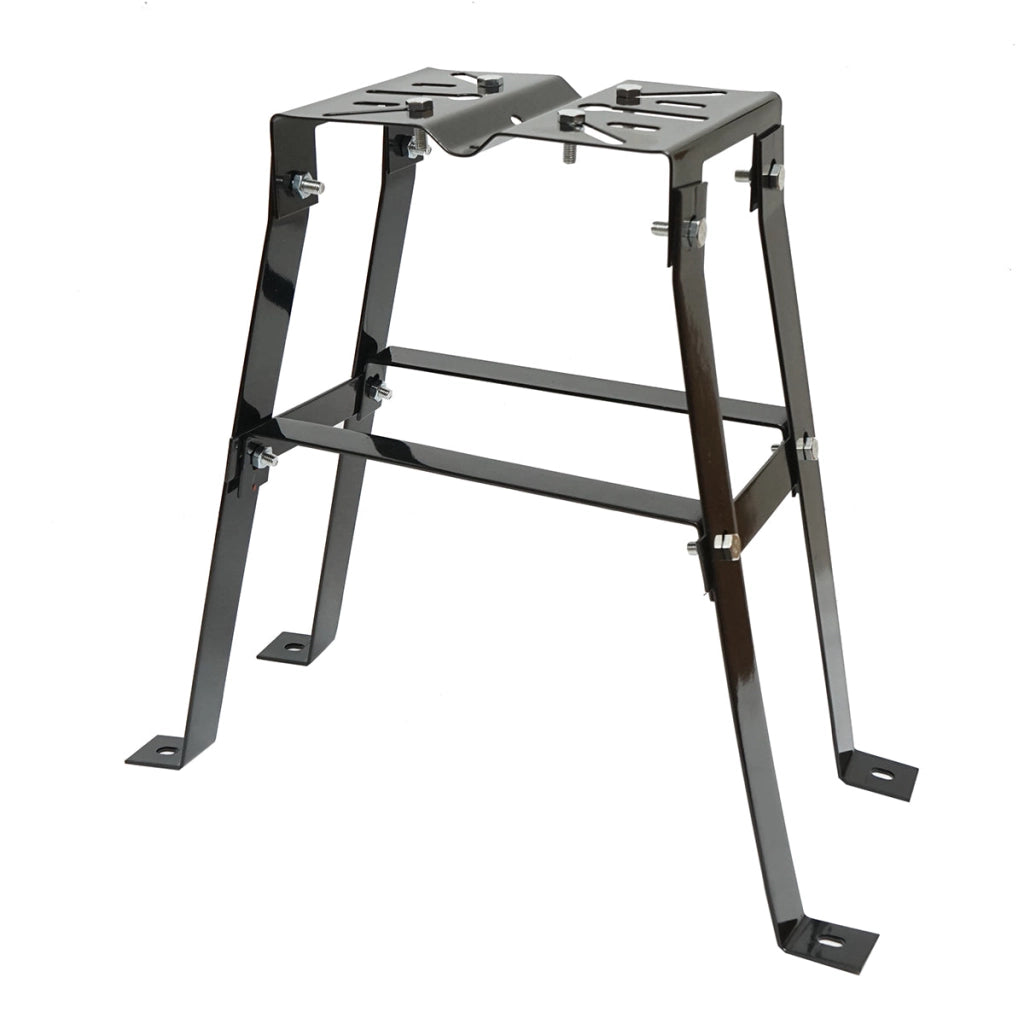 Supporto metallico per mulino per cereali 440x170x240mm